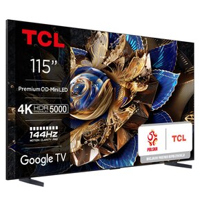 Telewizor TCL 115X955 115" Max Premium QD-Mini LED 4K 144HZ Google TV ONKYO System