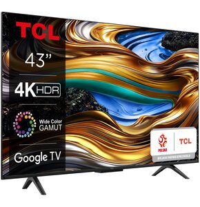 Telewizor TCL 43P755 43" LED 4K Google TV Dolby Vision Dolby Atmos HDMI 2.1