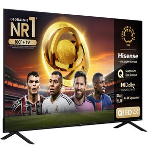 Telewizor HISENSE 100E7NQ Pro 100" QLED 4K 144Hz VIDAA Full Array Dolby Atmos Dolby Vision