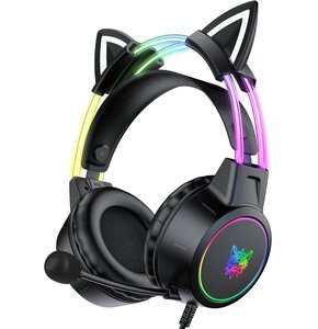 Słuchawki ONIKUMA X15 Pro Kocie Uszy Czarny