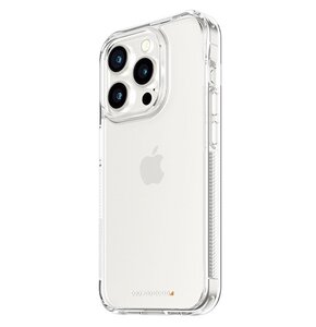 Etui PANZERGLASS HardCase do Apple iPhone 15 Pro Przezroczysty + Szkło hartowane Ultra-Wide Fit + Szkło hartowane na obiektyw PicturePerfect Lens