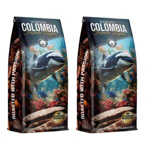 Kawa ziarnista BLUE ORCA COFFEE Colombia Fazenda Laguna (Rzemieślnicza) (Specialty) 2 x 1 kg