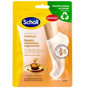 Maska nawilżająca SCHOLL z miodem manuka PediMask (1 para)