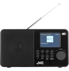 Radio JVC RA-E611B Czarny