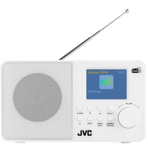 Radio JVC RA-E611W Biały