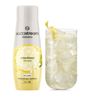 Syrop do saturatorów SODASTREAM Kwiat bzu 440 ml bez cukru