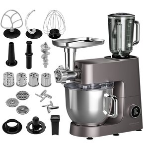 Robot kuchenny planetarny GÖTZE & JENSEN SB800T 1500W blender kielichowy maszynka do mięsa szatkownica do warzyw timer