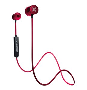 Słuchawki dokanałowe XMUSIC BTE601R Czerwony