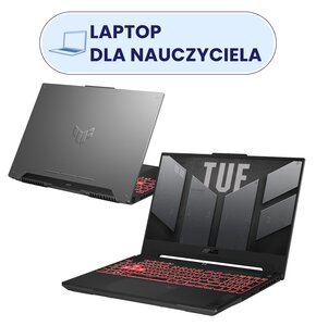 Laptop ASUS TUF Gaming A15 FA507NV-TT901W 15.6" IPS 144Hz R5-7535HS 16GB RAM 512GB SSD GeForce RTX4060 DLSS 3 Windows 11 Home