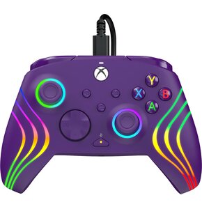 Kontroler PDP Afterglow Wave Xbox S/X/One/PC Fioletowy