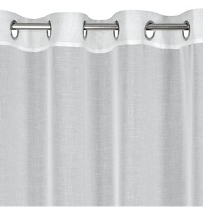Firana gotowa EUROFIRANY Isabel 140 x 250 cm Biały