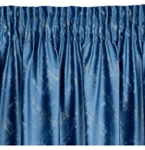 Zasłona EUROFIRANY Adria 140 x 270 cm Niebieski