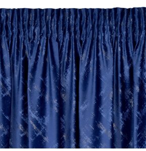 Zasłona EUROFIRANY Adria 140 x 270 cm Granatowy