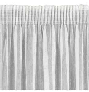 Firana gotowa EUROFIRANY Adel 140 x 270 cm Biały