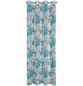 Zasłona EUROFIRANY Lena 140 x 250 cm Popielato-żółty