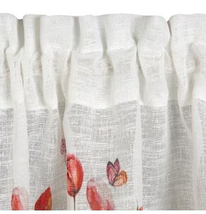 Firana gotowa EUROFIRANY Stella 150 x 30 cm Biały