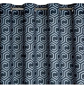 Zasłona EUROFIRANY Design 91 Juliet 140 x 250 cm Grafitowy