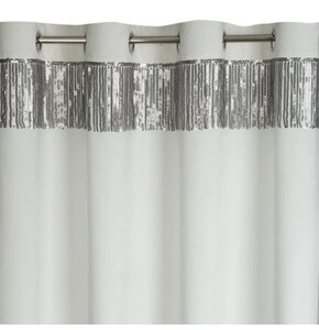 Zasłona EUROFIRANY Jasper 140 x 250 cm Biały