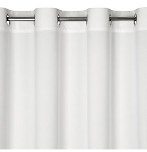 Zasłona EUROFIRANY Milo 140 x 250 cm Biały