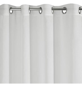 Firana gotowa EUROFIRANY Efil 140 x 250 cm Szary