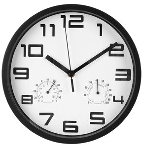Zegar ścienny EXCELLENT HOUSEWARE 25cm Biały