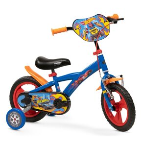 Rower dziecięcy TOIMSA Hot Wheels 12 cali dla chłopca Niebiesko-czerwony