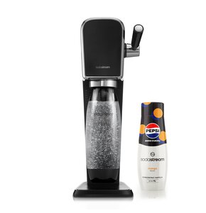 Saturator SODASTREAM Art Czarny + Syrop SODASTREAM Pepsi Max Zero Mango 440 ml bez cukru