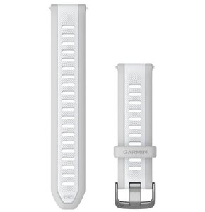 Pasek do GARMIN 010-11251-AH (20 mm) Szaro-biały