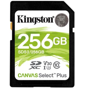 Karta pamięci KINGSTON Canvas Select Plus SDXC 256GB
