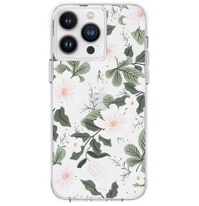 Etui RIFLE PAPER CO. Clear do Apple iPhone 14 Pro Max Biały