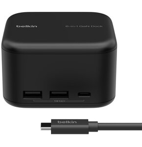Stacja dokująca BELKIN INC018VFBK USB Typu C 3.2 Gen. 1, Aktywna
