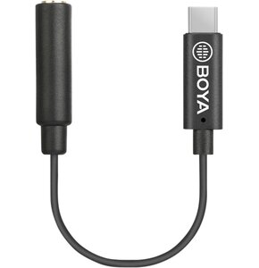 Adapter USB Typ C - Jack 3.5 mm BOYA BY-K4 0.06 m
