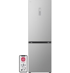 Lodówka LG GBV5150DPY No Frost 186cm Srebrna