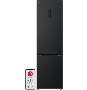Lodówka LG GBV5250CEP No Frost 203cm Czarny mat LinearCooling DoorCooling+