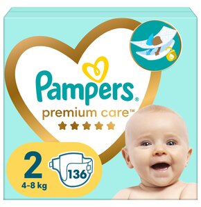 Pieluchy PAMPERS Premium Care 2 (136 szt.)
