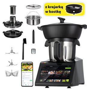 Wielofunkcyjny robot kuchenny ICOOOK 3.0 PLUS MRK-48P (WiFi) z wagą i krajarką w kostkę