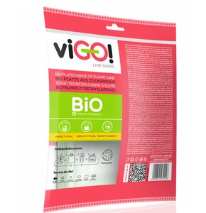 Talerz VIGO Bio 7316020 20 cm (6 sztuk)