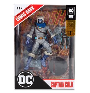 Figurka MCFARLANE DC Direct Captain Cold Variant - Gold Label