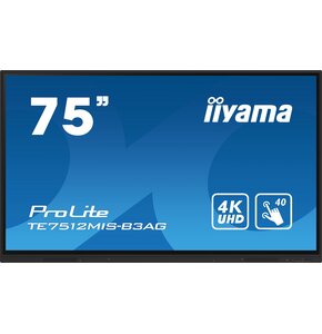 Monitor IIYAMA ProLite TE7512MIS-B3AG 75" 3840x2160px IPS