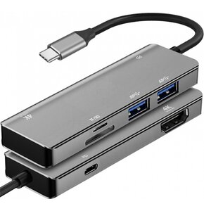 Hub ART OEM-C16 USB Typu C, Pasywny