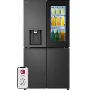 Lodówka LG GMG960EVJE Multi Door 179cm Czarny mat Podajnik wody
