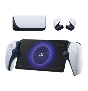 Kontroler SONY PlayStation Portal Biało-czarny + Słuchawki SONY Pulse Explore