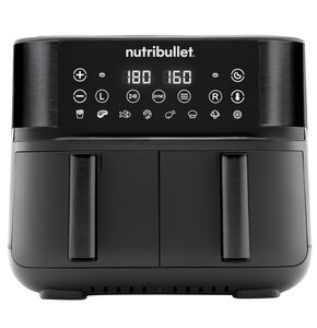 Air Fryer Frytkownica beztłuszczowa NUTRIBULLET Twin Drawer NBA081B z podwójnym koszem