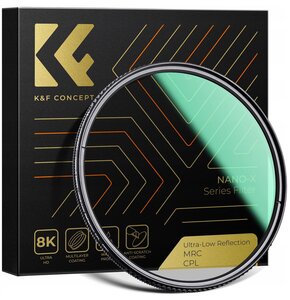 Filtr polaryzacyjny K&F CONCEPT KF01.2475 Ultra Low Reflection (55 mm)