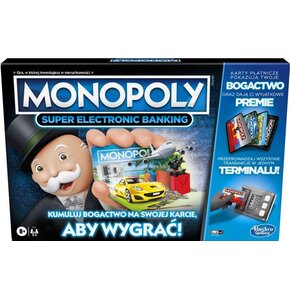 Gra planszowa HASBRO Monopoly Super Electronic Banking