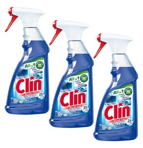 Płyn do mycia szyb CLIN Multi Shine 3 x 500 ml