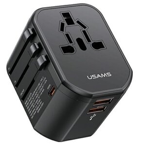 Adapter podróżny USAMS T59 Czarny
