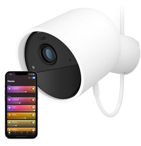 Kamera PHILIPS HUE Secure Zewnętrzna / Wewnętrzna, Wi-Fi Biały