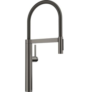 BATERIA KUCHENNA BLANCO CULINA-S II MINI 527469 SATYNOWA CIEMNA STAL