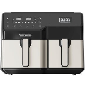 Air Fryer Frytkownica beztłuszczowa BLACK&DECKER ES9730090B z podwójnym koszem